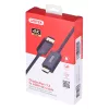 Cable UNITEK DisplayPort 1.2, HDMI, 4K@60 Hz, 1,8 m, V1608A