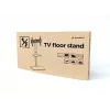 Soporte de suelo para TV GEMBIRD TVS-55T-02 para televisores de 32–55 pulgadas, acero, altura 600 mm, VESA 100x100–400x400, carga máxima 35 kg