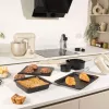 Bandeja de horno Salter BW12560EU7 32 cm acero al carbono antiadherente