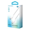 Vention TRDWH cable USB-C a USB-C, trenzado, 2 m, 60 W PD, 3 A, 480 Mbps, blanco