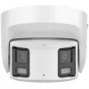 Cámara IP Hikvision DS-2CD2387G2P-LSU/SL (4mm)(C) ColorVu panorámica tipo turret, 8 MP, 4 mm, 180°, IP67, PoE, blanca