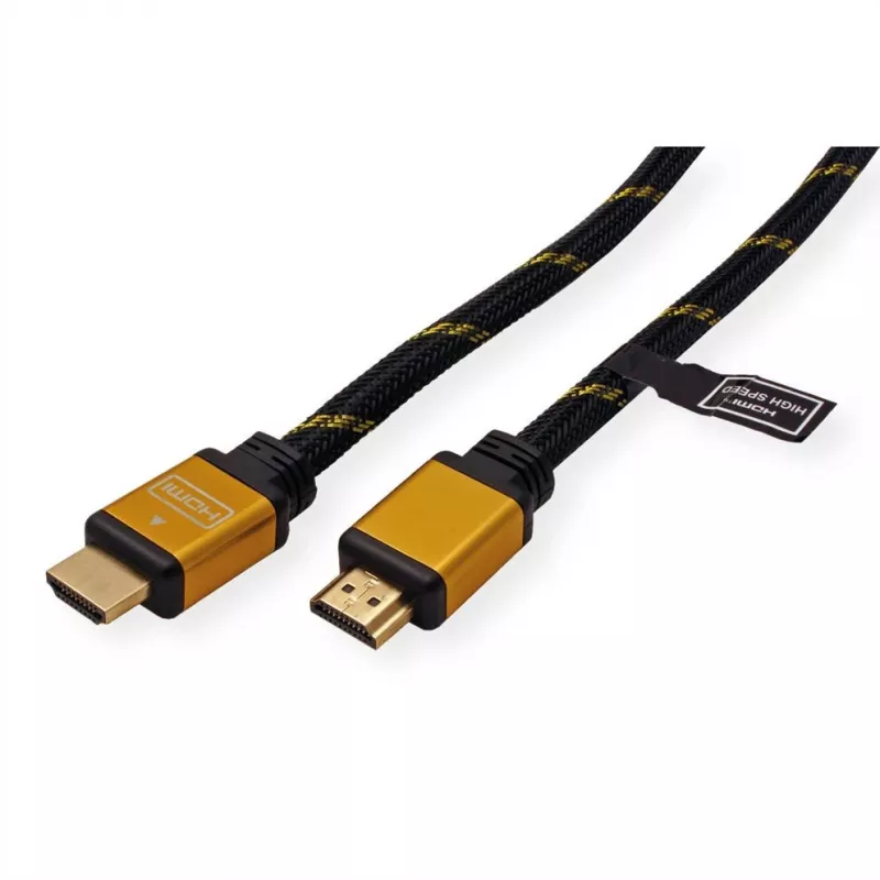 ROLINE Gold cable HDMI High Speed, ST-ST 2,0m (11.04.5562)