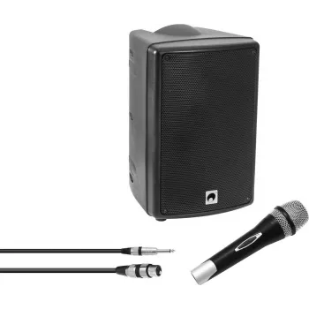 Sistema de PA inalámbrico activo Omnitronic WAMS-08BT MK2 con conectividad Bluetooth