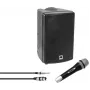 Sistema de PA inalámbrico activo Omnitronic WAMS-08BT MK2 con conectividad Bluetooth