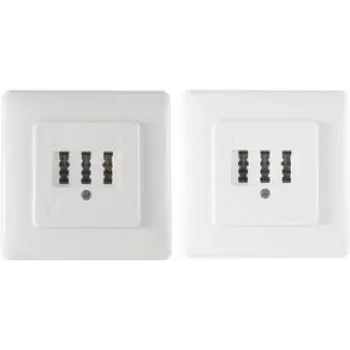 Toma de corriente ShiverPeaks BS74041W Blanco