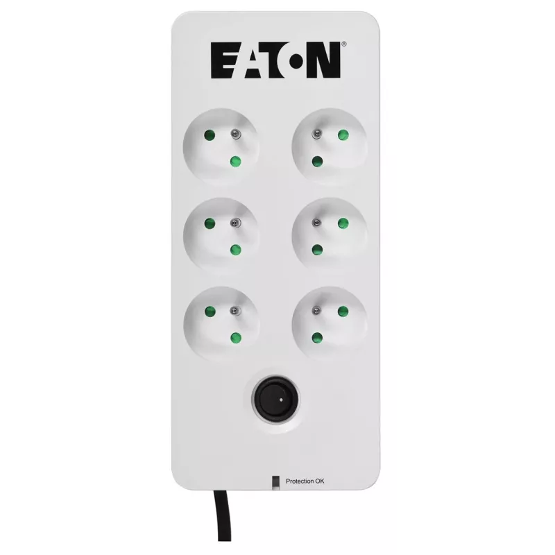 Regleta de protección contra sobretensiones Eaton PB6F Protection Box 6 FR
