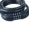 Cable para bicicleta con cerradura de combinación -YCC0/10/180/2 negro