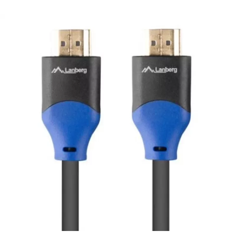 Cable HDMI Lanberg CA-HDMI-15CU-0030-BK 3m HDMI tipo A conector macho 18 Gbit/s
