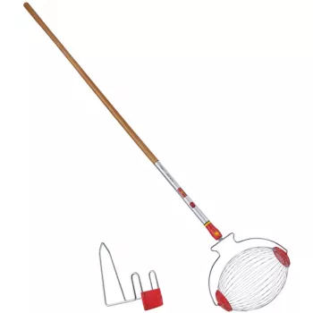 Recogefrutas rodante WOLF-Garten FC-M / ZM 140 con mango, rojo