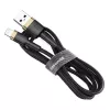 Cable Baseus Cafule USB Lightning 1,5 A 2 m (oro+negro)