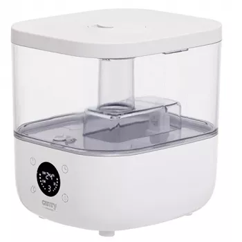 Camry | CR 7973w | Humidificador | 23 W | Capacidad del depósito de agua 5 L | Apto para estancias de hasta 35 m² | Ultrasónico | Potencia de humidificación 100-260 ml/h | Blanco