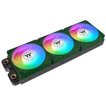 Ventilador de caja Thermaltake CT120 EX Reverse ARGB Sync 120mm pack de 3 verde