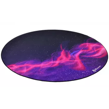Alfombrilla protectora Arozzi Zona Round Floor Pad — Lila Galaxy (alfombrilla protectora redonda para sillas y muebles)