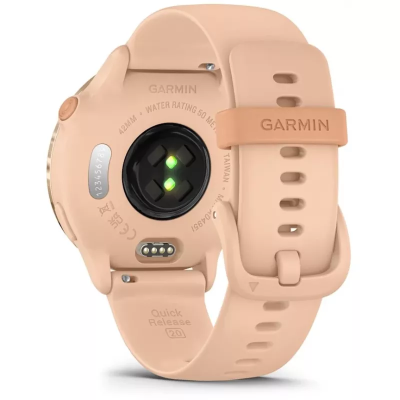 Garmin vívoactive 6 3,05 cm (1,2) AMOLED 42 mm Digital 390 x 390 píxeles Pantalla táctil Rosa Wi-Fi GPS (satélite)