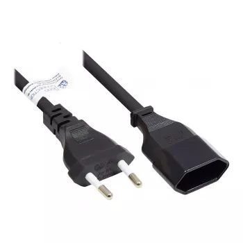 Good Connections alargador Euro negro 5m