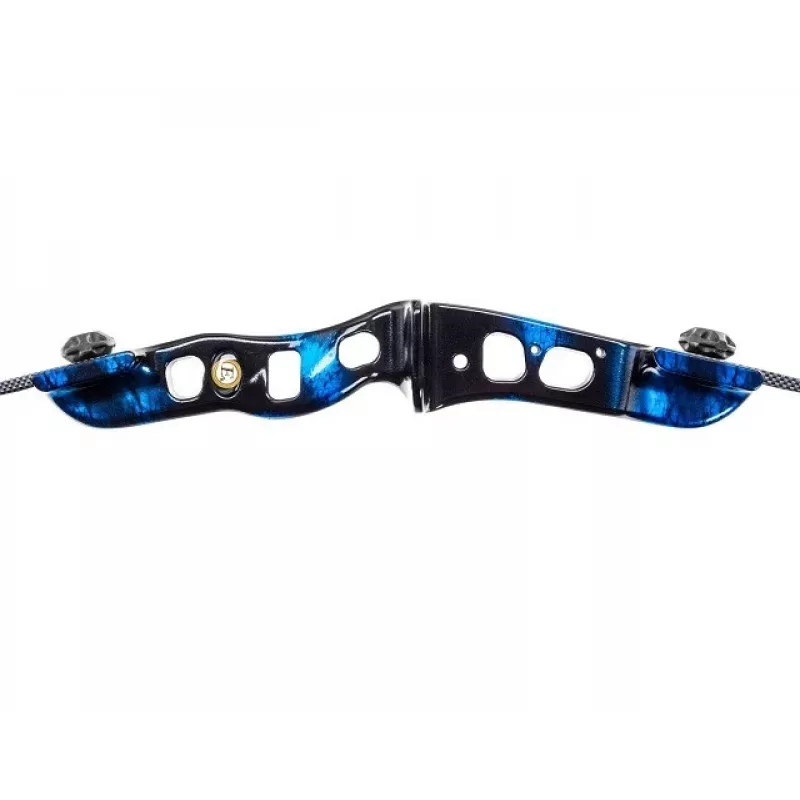 Poe Lang EK Firestar CO-014UCB3 arco compuesto, 25 lbs, azul carbono