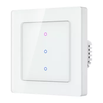 Interruptor de luz táctil WiFi Avatto TS20-EU-W3 2 gang 220V