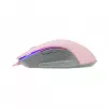 Ratón gaming White Shark GARETH rosa USB Type-A