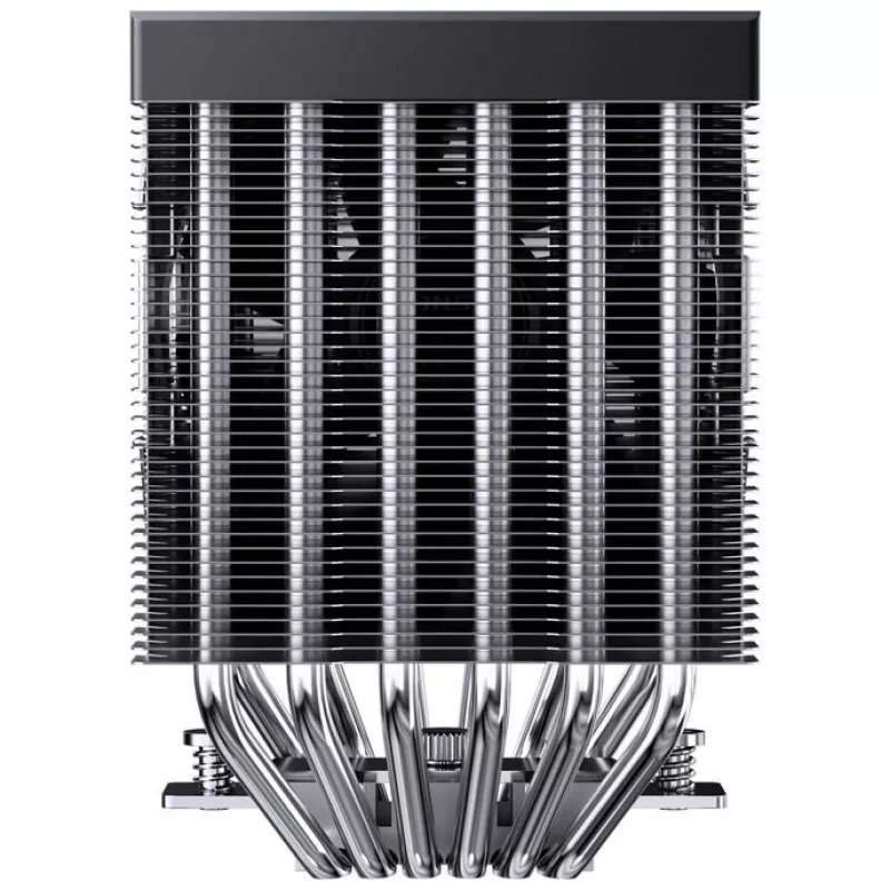 Jonsbo CR-1400 DV2 disipador para CPU, ARGB, 2 x 92 mm, negro