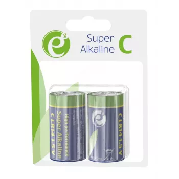 Pila alcalina LR-14 C-Cell, 1,5 V, 2 uds.