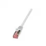 Cable de red LogiLink 1m RJ-45 Cat6 S/FTP blanco
