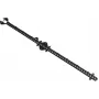 Puente de montaje 1m paso de rejilla 10mm plástico negro (19805220)