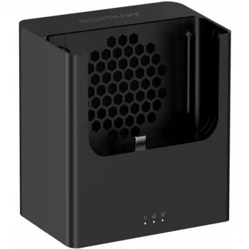 MD200 Nighthawk Mobile Hotspot Cradle, adaptador negro