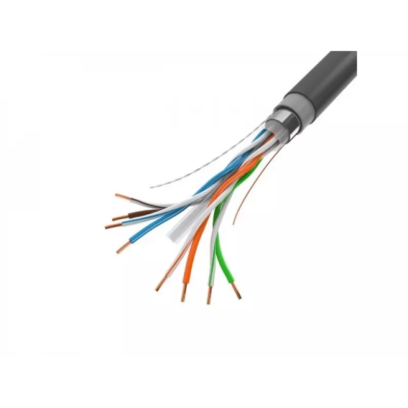 Cable de red Lanberg LCF6-21CU-0305-BK negro 305 m Cat6 F/UTP (FTP) para exterior
