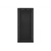 Armario de pared Lanberg 19'' desmontado plano pack 27U/600x450mm negro