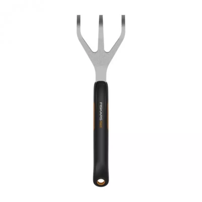 Escardillo de mano Fiskars Xact negro, acero inoxidable