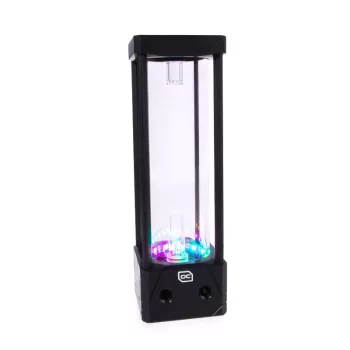 Alphacool Eisbecher Aurora D5 250 mm depósito con bomba VPP Apex D5, acetal/vidrio (13326)