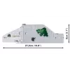 Set de construcción Cobi Deutscher Bunker Regelbau 667/642 Modelo COBI-3136 – set de bloques detallado