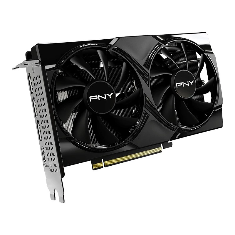 Tarjeta gráfica PNY GeForce RTX 5050 – 8 GB GDDR6, 2317 MHz, 128 bits, PCIe x8 5.0, refrigeración de doble ventilador