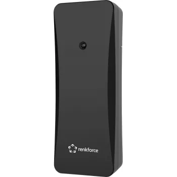 Renkforce RF-6736478 RF-E0666-BK sensor termo/higrométrico inalámbrico 433 MHz (RF-6736478)