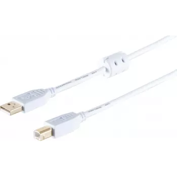 Cable de datos USB A a B ShiverPeaks 77021-WF — USB 2.0 High Speed
