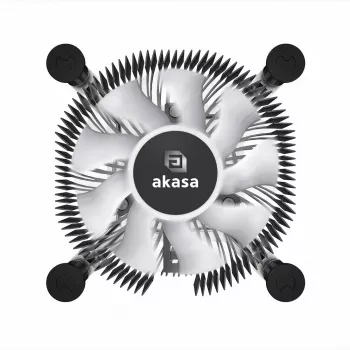 Disipador de aire Akasa AK-CC6615BP01 Negro 600-3000 RPM Doble rodamiento de bolas