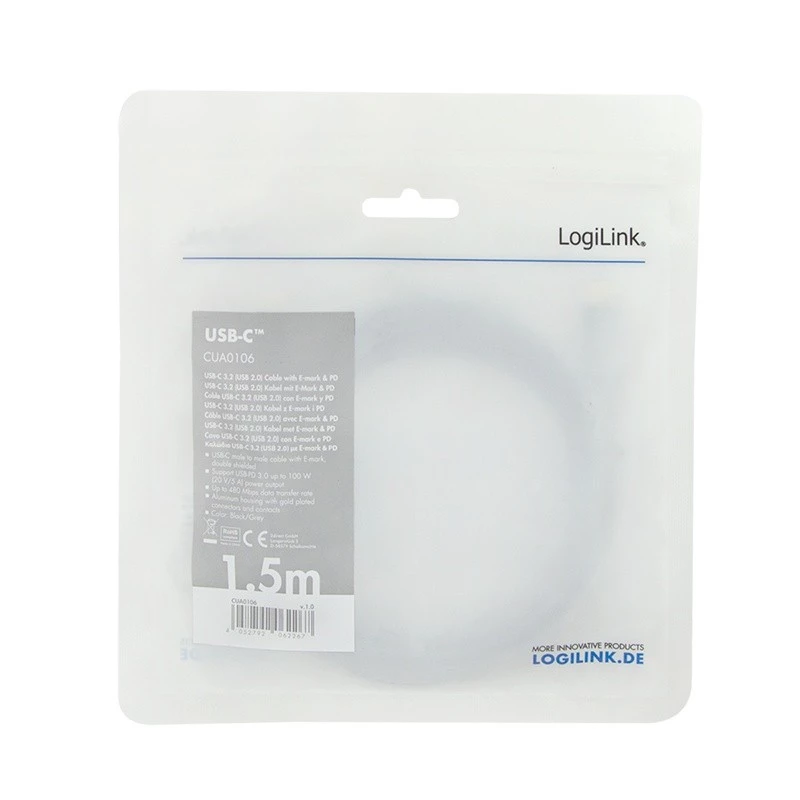 Cable USB LogiLink CUA0106