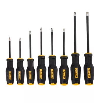 Juego de destornilladores manuales DeWALT DWHT65102-0 destornillador plano 1 kg