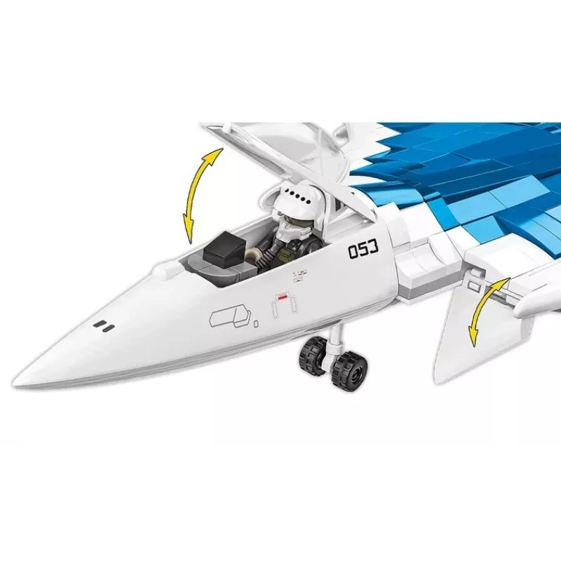 Set de construcción Cobi SU-57 Felon, 928 piezas – modelo Cobi COBl-5909