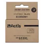 Actis KH-653BKR cartucho de tinta (equivalente a HP 653XL 3YM75AE; Premium; 20 ml; 575 páginas; negro)