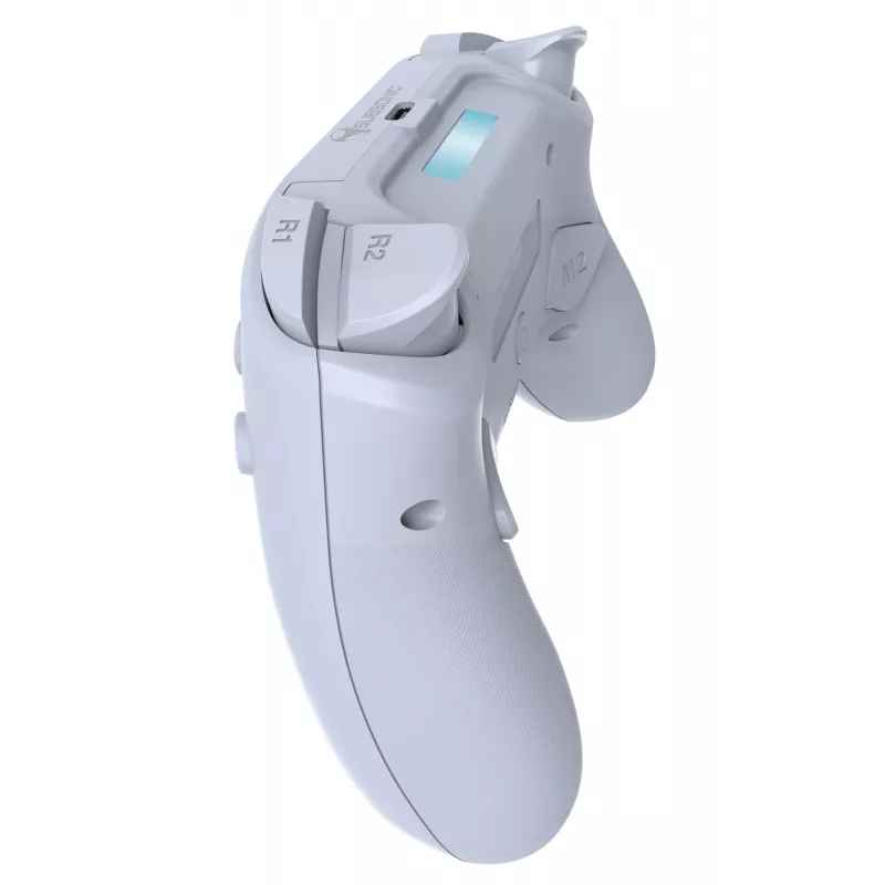 Mando inalámbrico LED SUBSONIC SA5639-2 — para PS4 y PC, blanco, conexión inalámbrica
