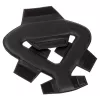 Almohadilla de espuma para la diadema del protector Oculus Quest de vr cover (Negro)
