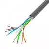 Cable de red Lanberg LCU6-11CU-0100-S U/UTP Cat6 100 m gris