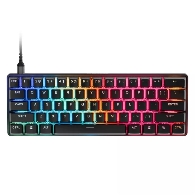 Teclado mini mecánico STEELSERIES Apex Pro Gen 3 Mini con interruptores RGB