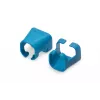 DIGITUS - Clips para cables con codificación por colores - para cables de parcheo - azul (paquete de 100) (A-CC-B)