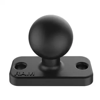 RAM Mounts RAM tamaño B placa de rótula y rectangular con patrón de 1,5