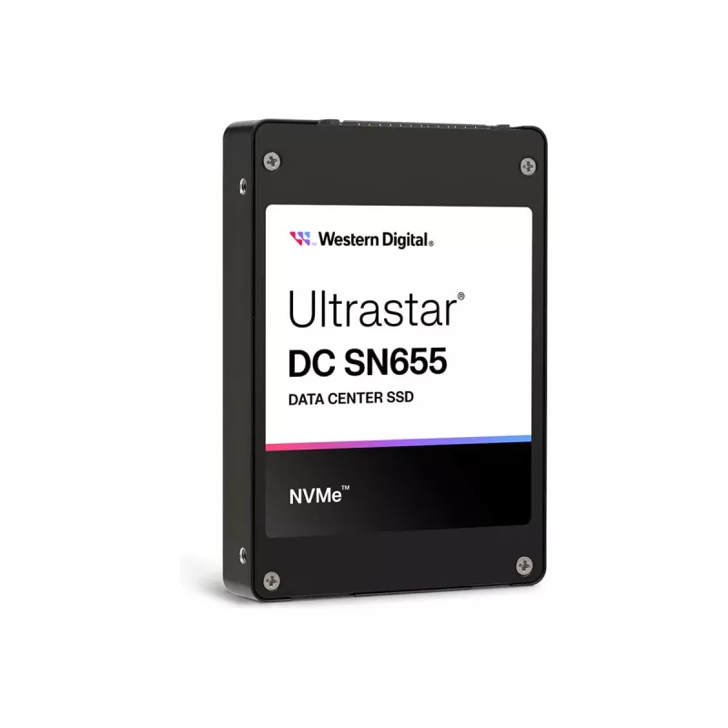 Unidad SSD WESTERN DIGITAL Ultrastar DC SN655 7,68 TB and3 PCIe TLC ISE Dual Port