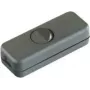 Interruptor basculante 1P Bachmann 924.036 — negro, 61×23×15 mm