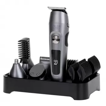 Recortadora de pelo y barba Adler AD 2944 inalámbrica acero inoxidable con 6 ajustes de longitud