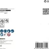 Bosch Heavy for Metal 2608622059 cepillo de disco de alambre de acero trenzado, Ø 115 mm, alambre de 0,5 mm, M14, para amoladoras angulares